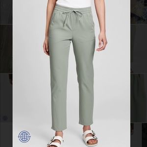 COPY - GAP Green Easy Straight Pull-On Pants With Washwell